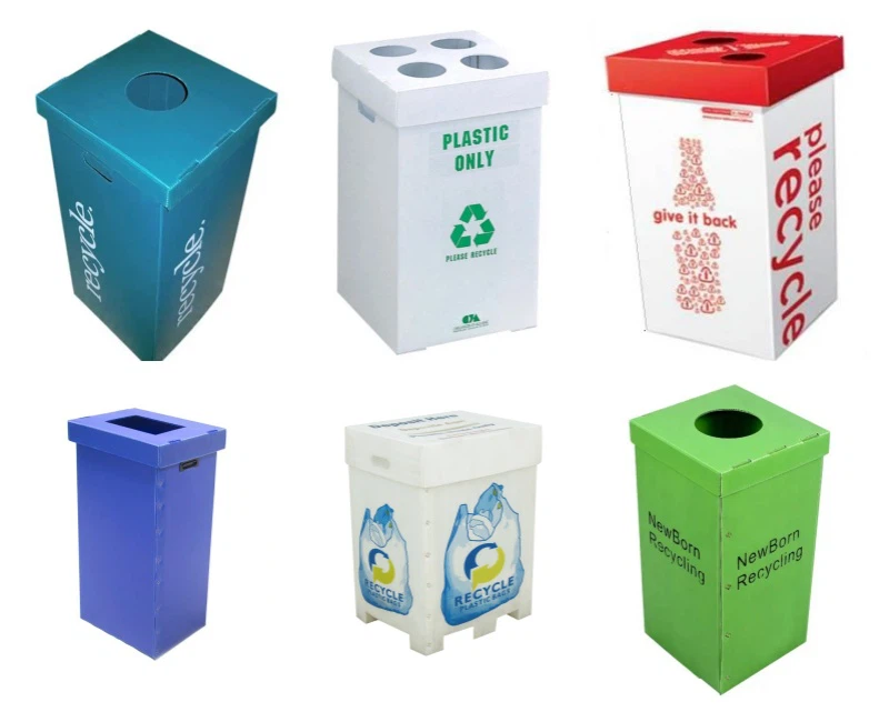 Household Corrugated Plastic Recycle Bin Household Corrugated Plastic Recycle Bin