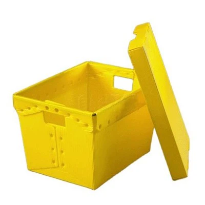 Gofrētas plastmasas uzglabāšanas kastes