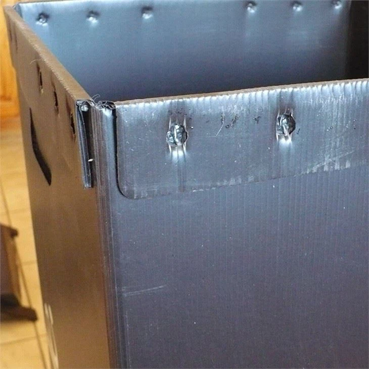 Customized corrugated plastic storage bins(001)