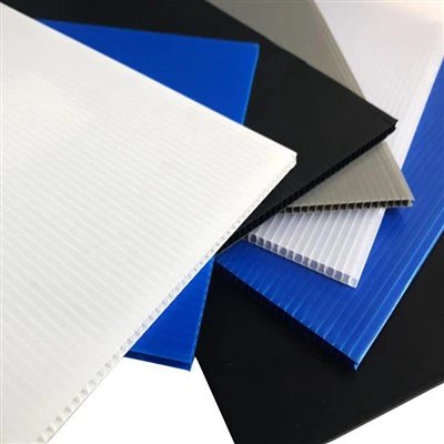 4 mm bieza Coroplast PP doba plāksne