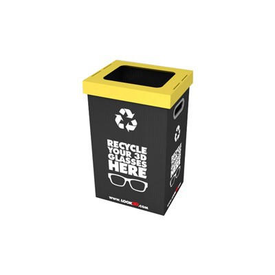 PP gofrētās plastmasas pārstrādājama tvertne