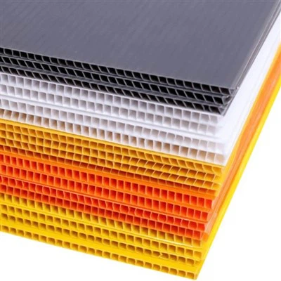 Rievota polipropilēna gofrēta plastmasas loksne